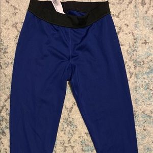Adidas blue stretch leggings